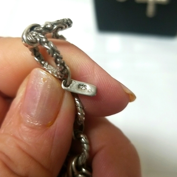 ARTISAN OF BALI HANDCRAFTED 925 SS CROSS CHARM SET NWOT J#22 - Picture 4 of 10